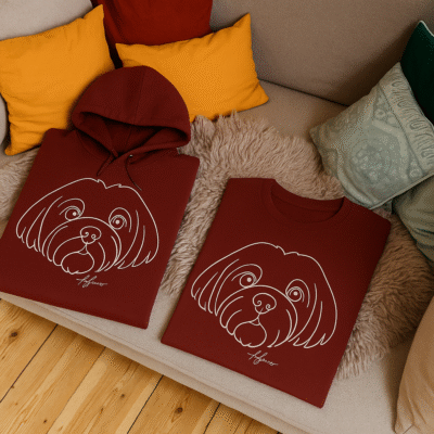 Combo Moletom + T-shirt Pet Signature Feminino